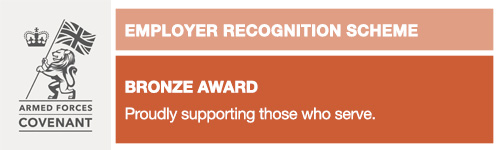 AFC Employer recognition scheme bronze banner