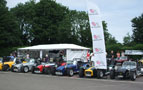 The Lotus 7 club stand at the show
