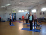 Yoga class