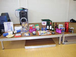 Raffle prizes