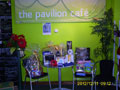 Raffle prizes at the caf�