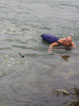 Wayne Hayes in the water