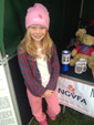 Skye Mills with the NGVFA stall
